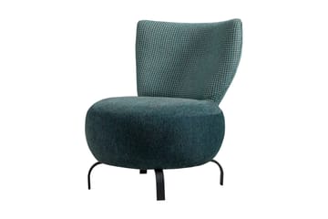 Lolya Lenestol - Turkis/Svart - Møbler - Stoler - Lenestoler - Lenestol uten armlene
