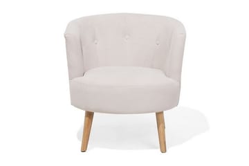 Odenzen Lenestol - Hvit - Møbler - Stoler - Lenestoler - Lenestol uten armlene