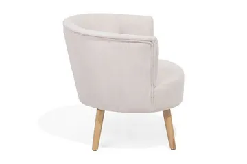 Odenzen Lenestol - Hvit - Møbler - Stoler - Lenestoler - Lenestol uten armlene