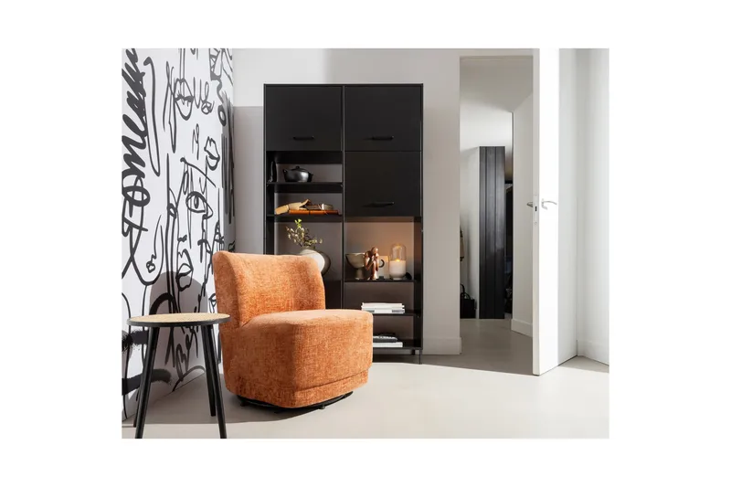 Pawna Lenestol - Oransje - Møbler - Stoler - Lenestoler - Lenestol uten armlene