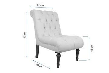 Sanjosea Lenestol - Beige/Natur - Møbler - Stoler - Lenestoler - Lenestol uten armlene