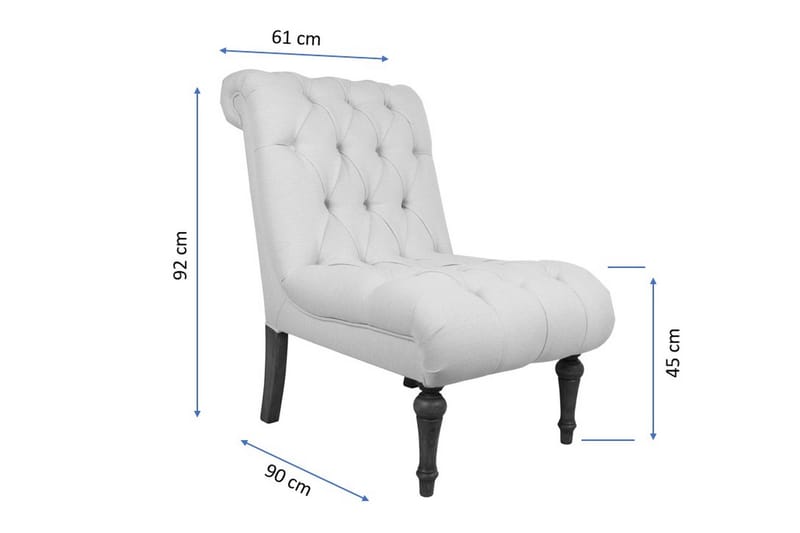 Sanjosea Lenestol - Lysebrun/Natur - Møbler - Stoler - Lenestoler - Lenestol uten armlene