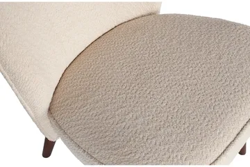 Serra Lenestol - Kremhvit|Bouclé - Møbler - Stoler - Lenestoler - Lenestol uten armlene