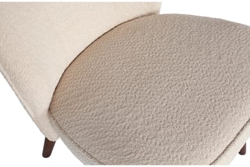 Serra Lenestol - Kremhvit|Bouclé - Møbler - Stoler - Lenestoler - Lenestol uten armlene