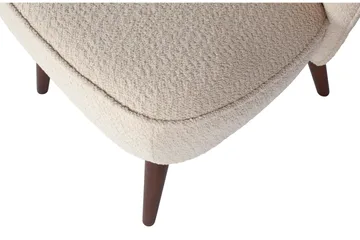 Serra Lenestol - Kremhvit|Bouclé - Møbler - Stoler - Lenestoler - Lenestol uten armlene