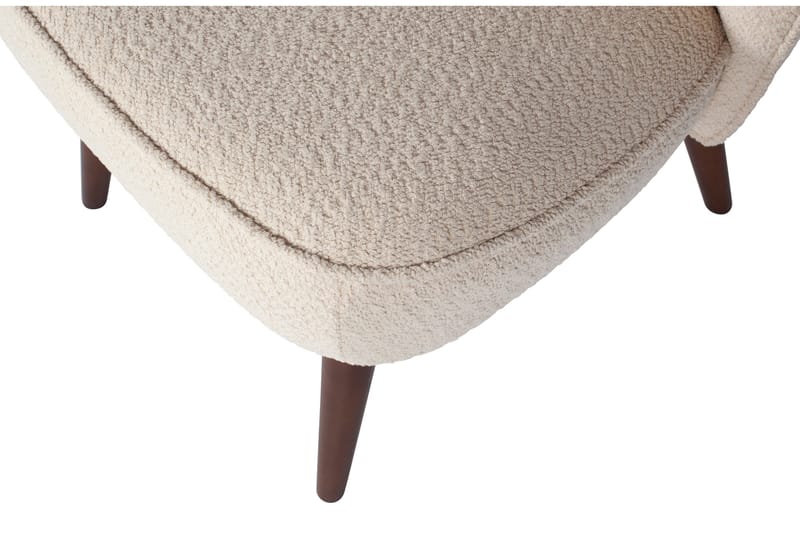 Serra Lenestol - Kremhvit|Bouclé - Møbler - Stoler - Lenestoler - Lenestol uten armlene