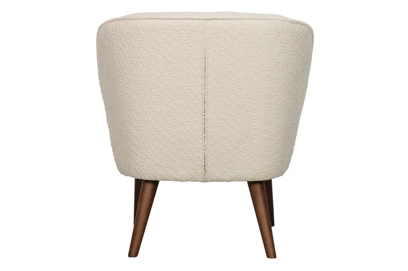 Serra Lenestol - Kremhvit|Bouclé - Møbler - Stoler - Lenestoler - Lenestol uten armlene