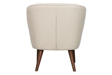 Serra Lenestol - Kremhvit|Bouclé - Møbler - Stoler - Lenestoler - Lenestol uten armlene