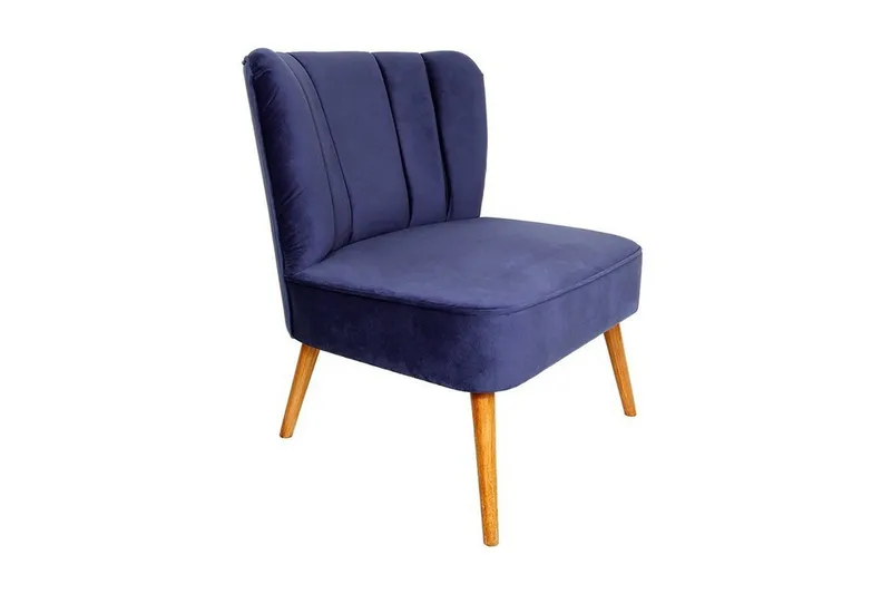 Ullsperger Lenestol med Armlene, Blå