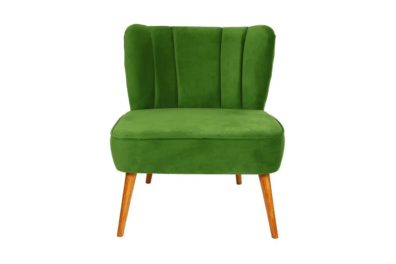 Ullsperger Lenestol med Armlene - Grønn - Møbler - Stoler - Lenestoler - Lenestol uten armlene