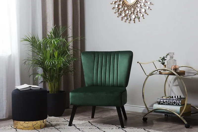 VAASA Lenestol - Grønn - Møbler - Stoler - Lenestoler - Lenestol uten armlene