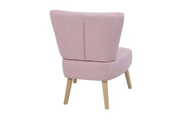 VAASA Lenestol - Rosa - Møbler - Stoler - Lenestoler - Lenestol uten armlene