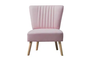 VAASA Lenestol - Rosa - Møbler - Stoler - Lenestoler - Lenestol uten armlene