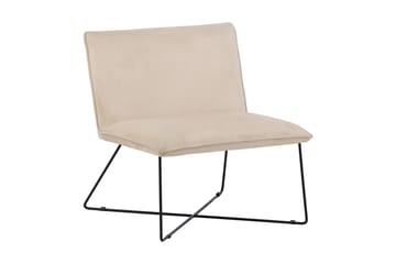 X Lenestol - Beige - Møbler - Stoler - Lenestoler - Lenestol uten armlene