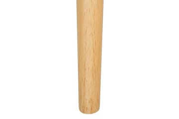 Lenestol Vaasa - Hvit, mørkt tre - Møbler - Stoler - Lenestoler - Lenestol uten armlene