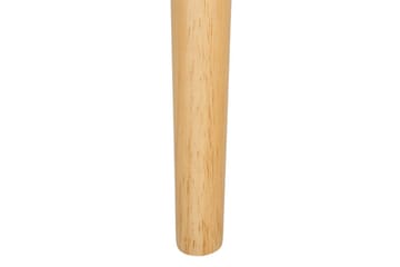 Lenestol Vaasa - Hvit, mørkt tre - Møbler - Stoler - Lenestoler - Lenestol uten armlene