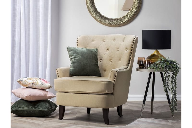Lenestol Viborg Ii - Beige - Møbler - Stoler - Lenestoler