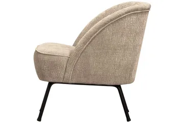 Lenestol Vogue - Sand - Møbler - Stoler - Lenestoler - Lenestol uten armlene