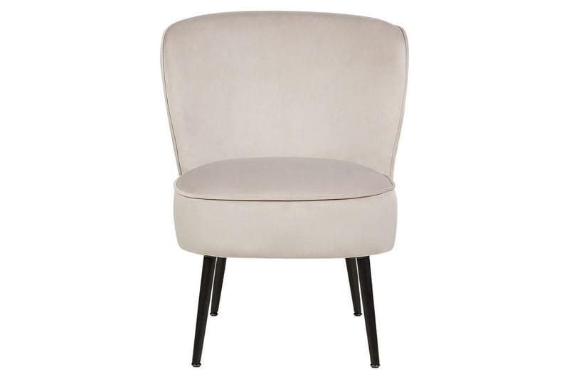 Lenestol Voss - Beige, grå, svart - Møbler - Stoler - Lenestoler - Lenestol uten armlene