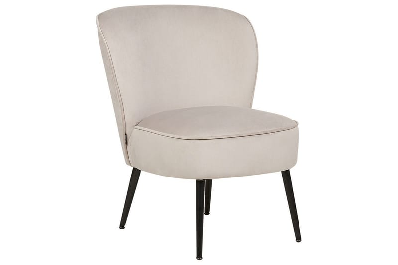 Lenestol Voss - Beige, grå, svart - Møbler - Stoler - Lenestoler - Lenestol uten armlene