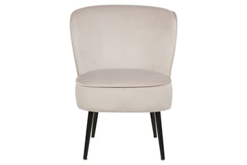 Lenestol Voss - Beige, grå, svart - Møbler - Stoler - Lenestoler - Lenestol uten armlene
