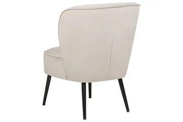 Lenestol Voss - Beige, grå, svart - Møbler - Stoler - Lenestoler - Lenestol uten armlene