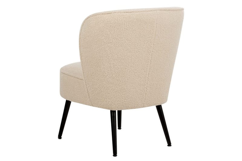 Lenestol Voss - Beige, svart - Møbler - Stoler - Lenestoler - Lenestol uten armlene