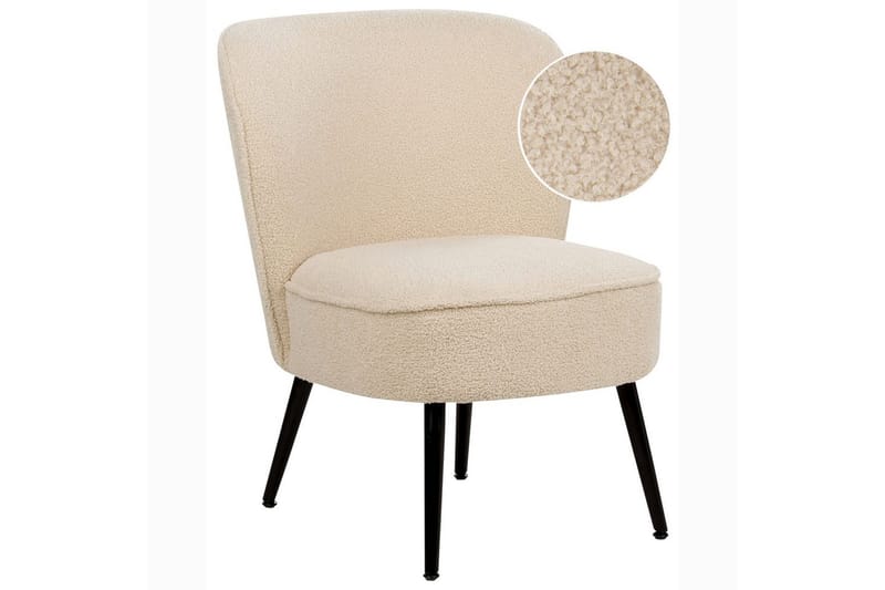 Lenestol Voss - Beige, svart - Møbler - Stoler - Lenestoler - Lenestol uten armlene