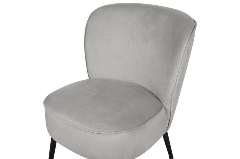 Lenestol Voss - Grå, svart - Møbler - Stoler - Lenestoler - Lenestol uten armlene