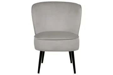 Lenestol Voss - Grå, svart - Møbler - Stoler - Lenestoler - Lenestol uten armlene