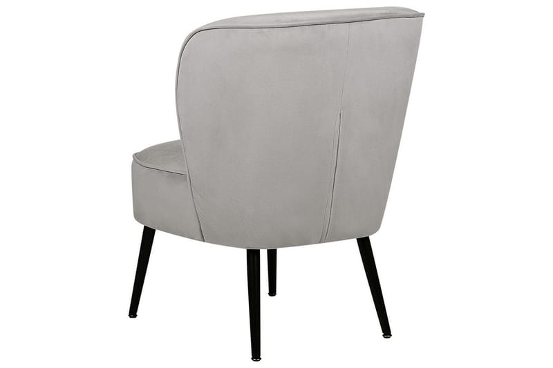 Lenestol Voss - Grå, svart - Møbler - Stoler - Lenestoler - Lenestol uten armlene