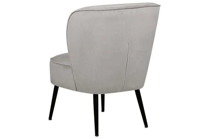 Lenestol Voss - Grå, svart - Møbler - Stoler - Lenestoler - Lenestol uten armlene