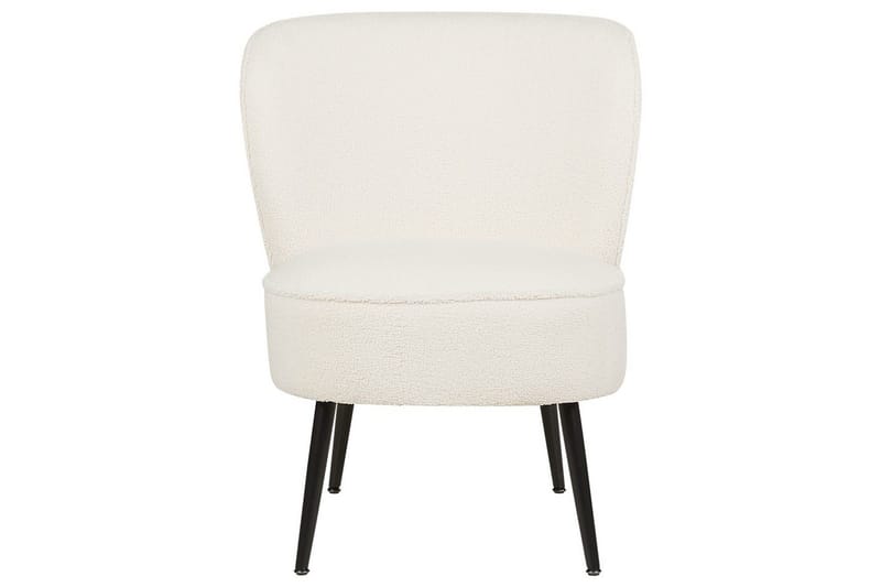 Lenestol Voss - Hvit, Svart - Møbler - Stoler - Lenestoler - Lenestol uten armlene