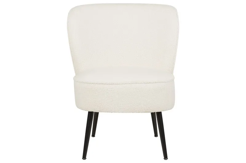 Lenestol Voss - Hvit, Svart - Møbler - Stoler - Lenestoler - Lenestol uten armlene