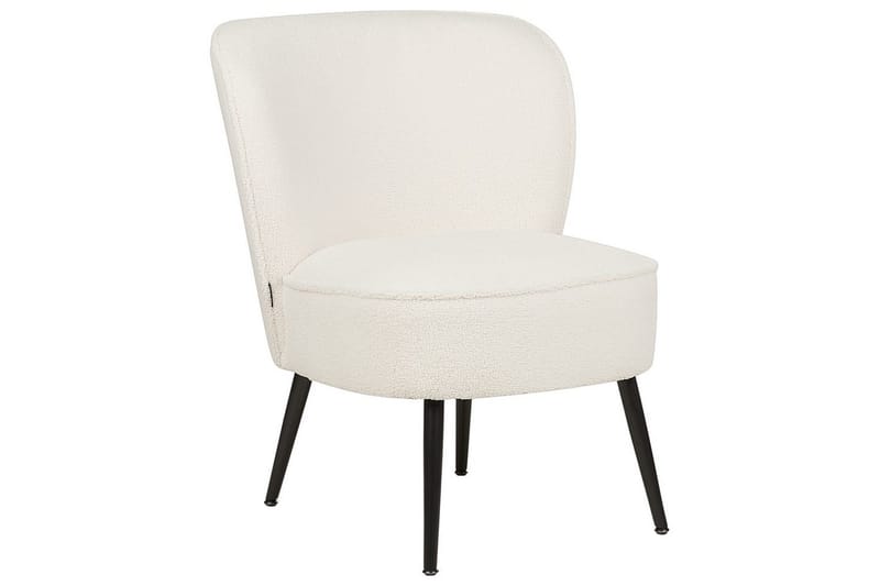 Lenestol Voss - Hvit, Svart - Møbler - Stoler - Lenestoler - Lenestol uten armlene