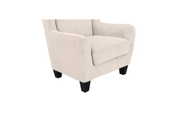 Lenestol Zhili Krem - Krem - Møbler - Stoler - Lenestoler - Ørelappstol