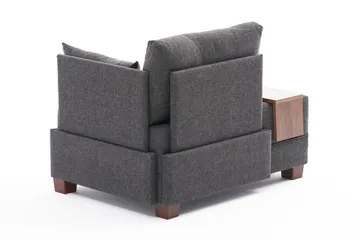 Algeria Sjeselonglenestol - Antrasitt - Møbler - Stoler - Lenestoler - Liggestol