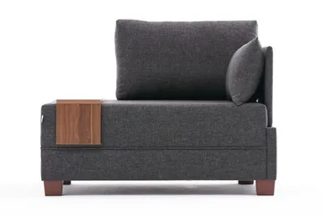 Algeria Sjeselonglenestol - Antrasitt - Møbler - Stoler - Lenestoler - Liggestol