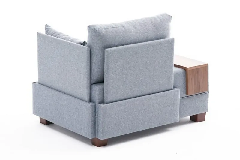 Algeria Sjeselonglenestol - Blå - Møbler - Stoler - Lenestoler - Liggestol