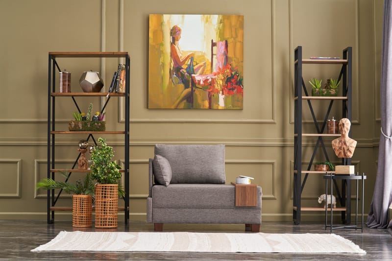 Algeria Sjeselonglenestol - Brun - Møbler - Stoler - Lenestoler - Liggestol