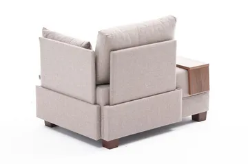 Algeria Sjeselonglenestol - Krem - Møbler - Stoler - Lenestoler - Liggestol