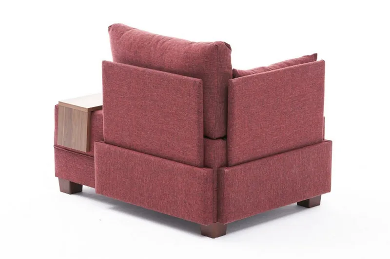 Algeria Sjeselonglenestol - Rød - Møbler - Stoler - Lenestoler - Liggestol