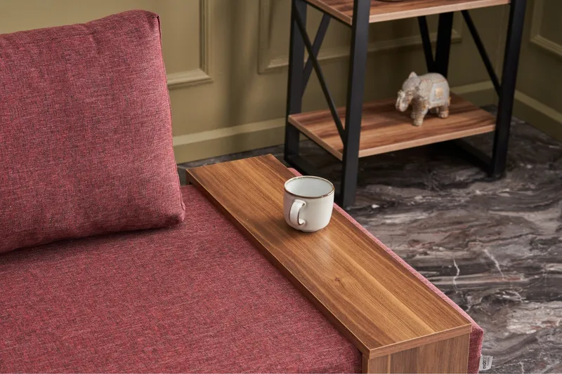 Algeria Sjeselonglenestol - Rød - Møbler - Stoler - Lenestoler - Liggestol