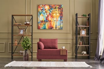 Algeria Sjeselonglenestol - Rød - Møbler - Stoler - Lenestoler - Liggestol