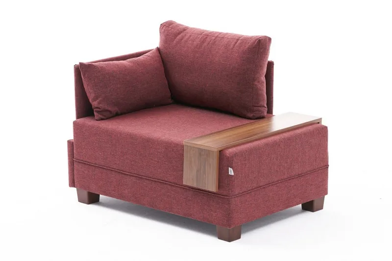 Algeria Sjeselonglenestol - Rød - Møbler - Stoler - Lenestoler - Liggestol