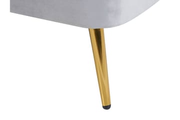 Allier Sjeselong Venstre - Fløyel/Grå - Møbler - Stoler - Lenestoler - Liggestol