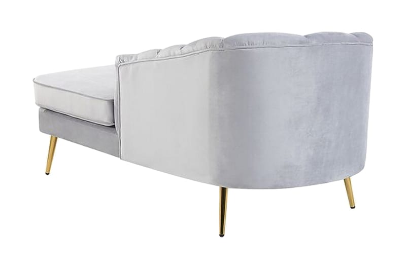 Allier Sjeselong Venstre - Fløyel/Grå - Møbler - Stoler - Lenestoler - Liggestol