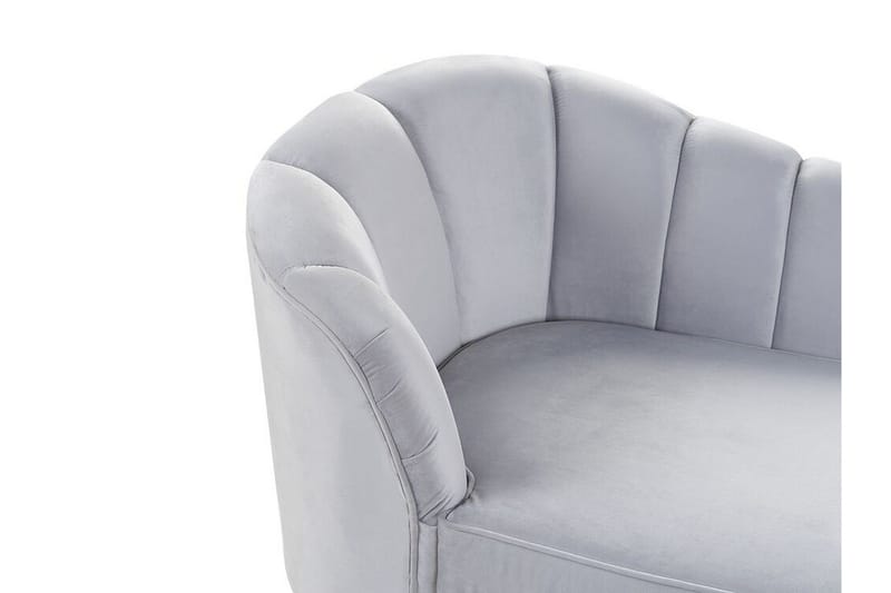 Allier Sjeselong Venstre - Fløyel/Grå - Møbler - Stoler - Lenestoler - Liggestol