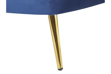 Allier Sjeselong Venstre - Fløyel/Koboltblå - Møbler - Stoler - Lenestoler - Liggestol