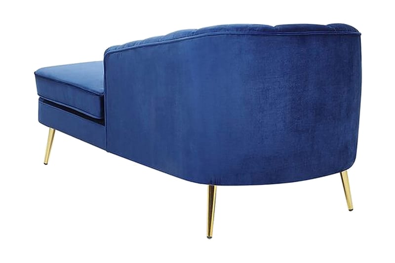 Allier Sjeselong Venstre - Fløyel/Koboltblå - M øbler - Stoler - Lenestoler - Liggestol